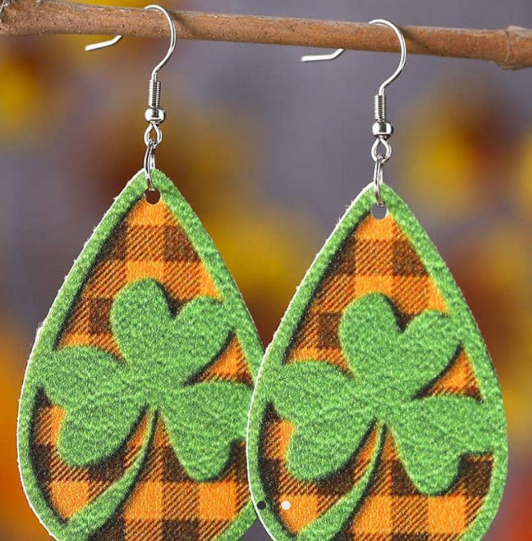 Shamrock Earrings